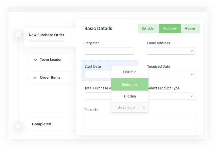 Change permission as per your workflow design needs