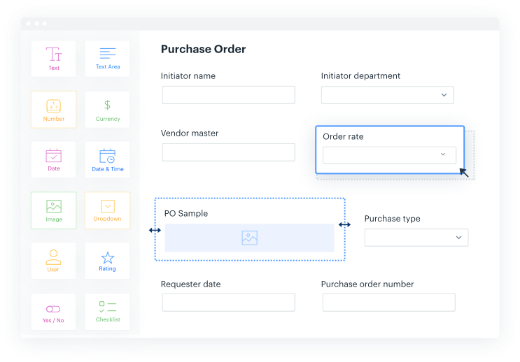 Design or Customize the form